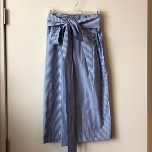 NWT JCrew striped pencil skirt